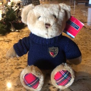 Ralph Lauren 2008 Plaid Bear That Cares with Crest Polo